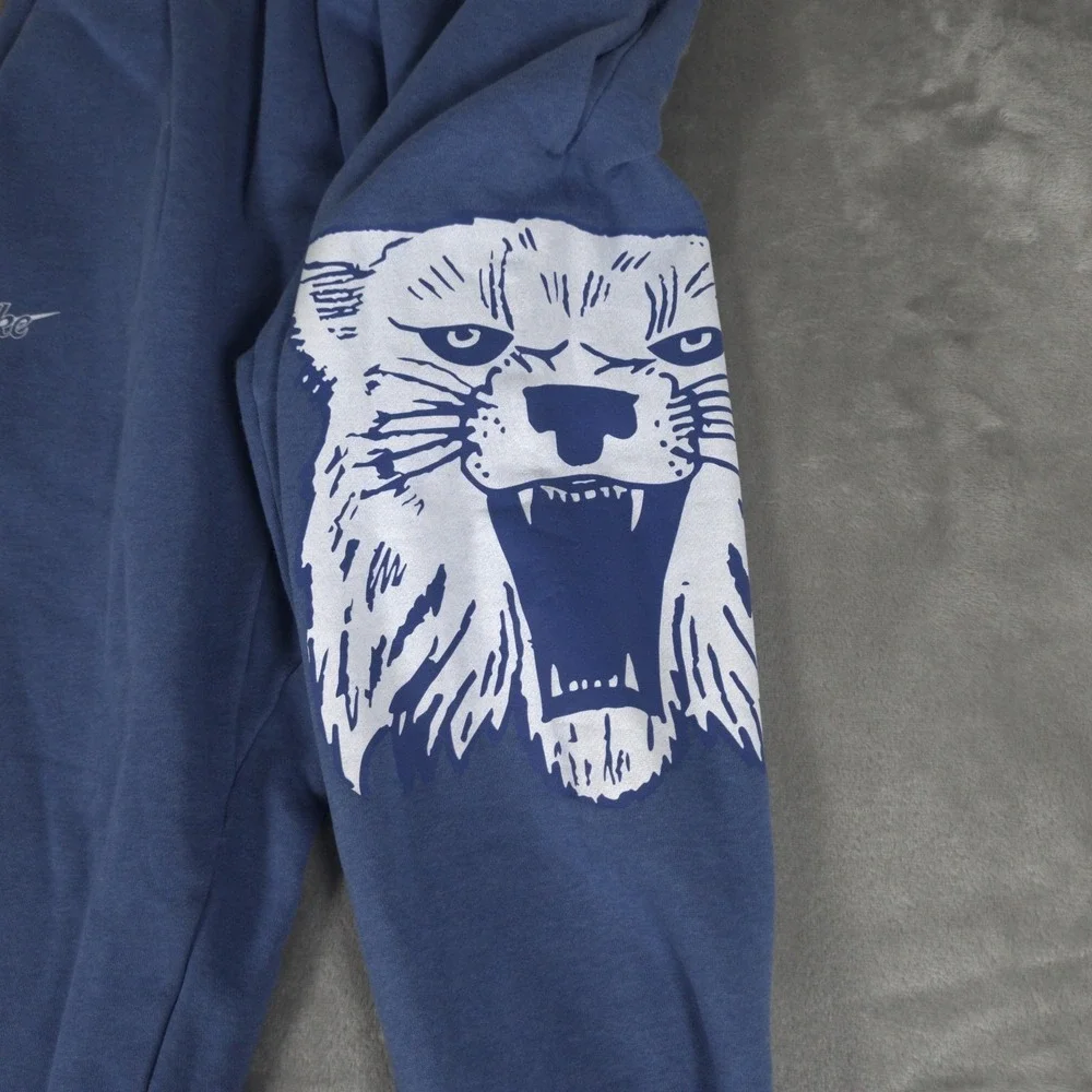 Kentucky Wildcats Sweatpants Mens Small Blue Nike NCAA Basketball Logo Tapered